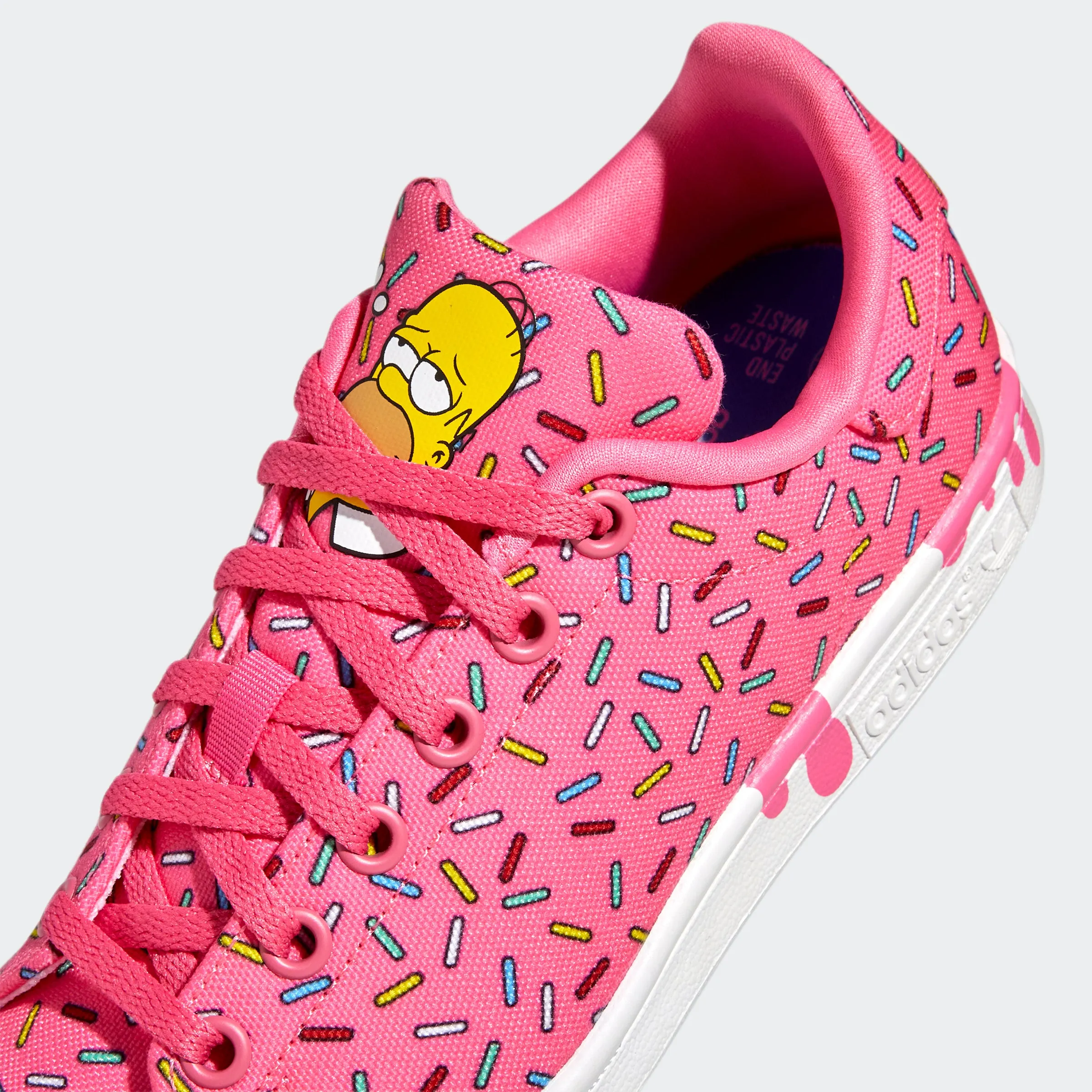 Big Kids’ adidas Originals Stan Smith Shoes Simpsons Sprinkles