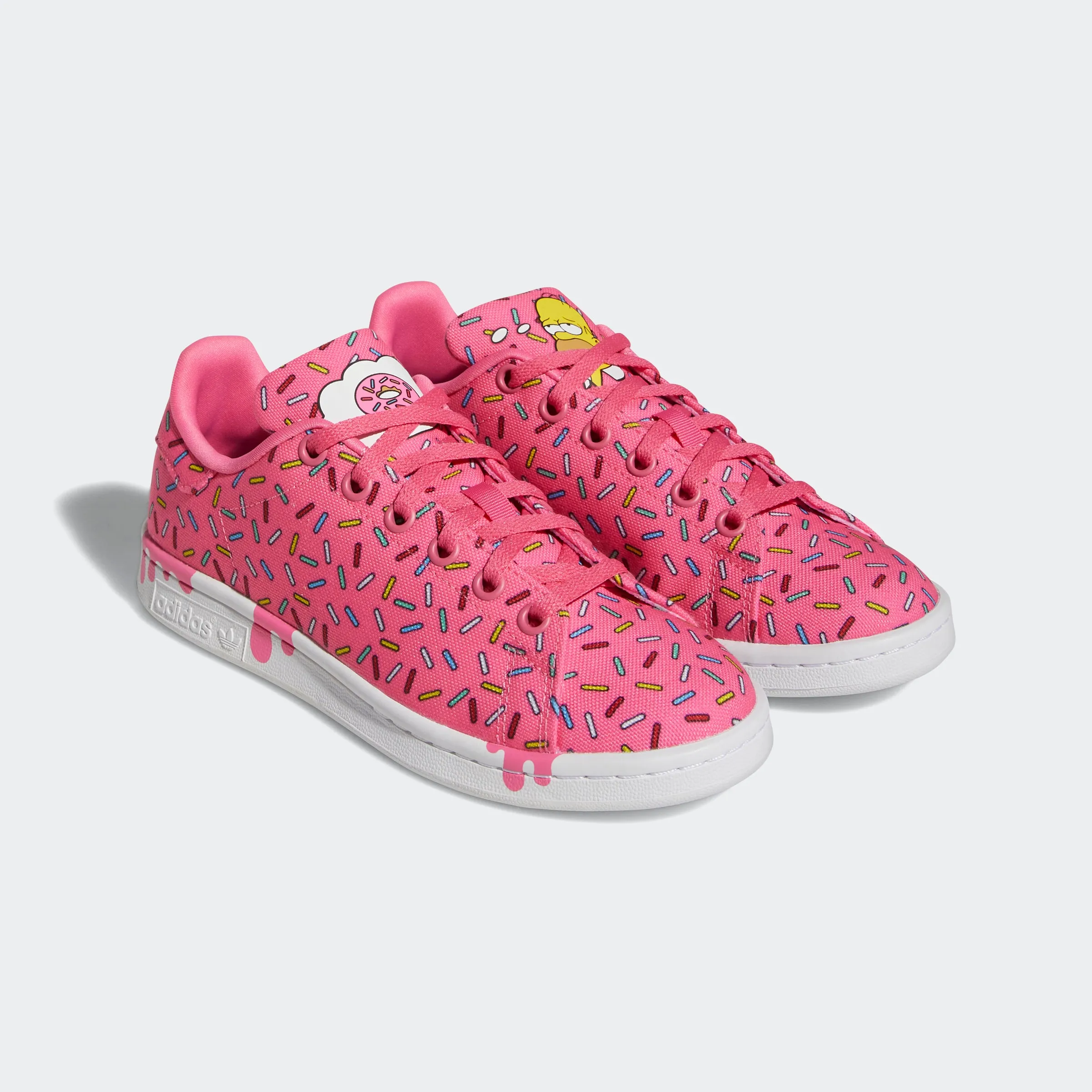 Big Kids’ adidas Originals Stan Smith Shoes Simpsons Sprinkles