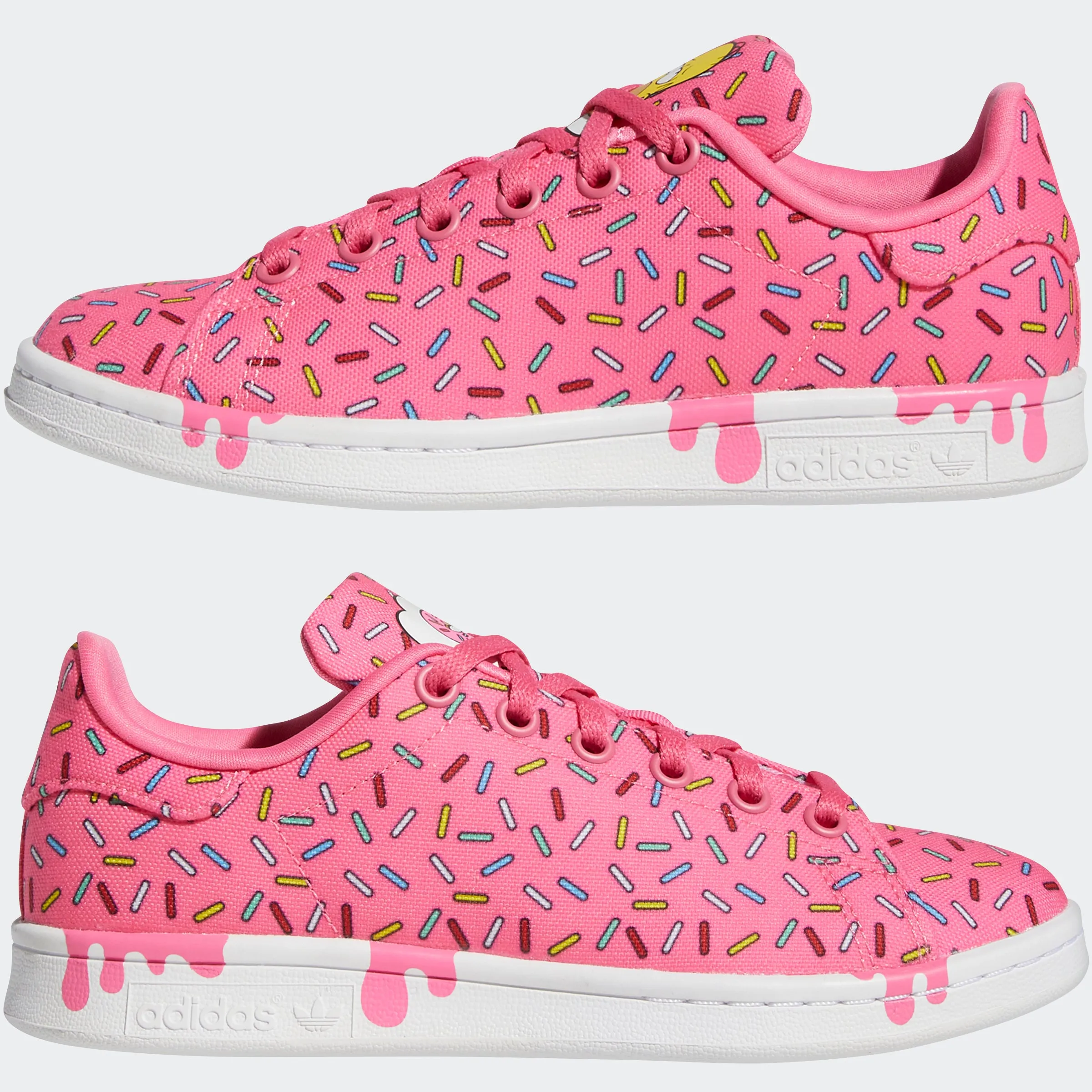 Big Kids’ adidas Originals Stan Smith Shoes Simpsons Sprinkles