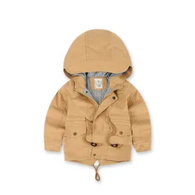 Big Kids Wind Breaker Jacket | Fawn