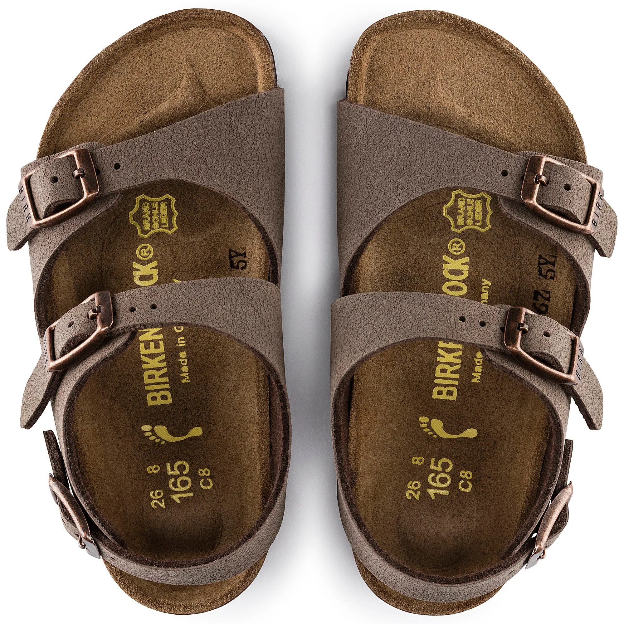 Birkenstock Kids Roma mocha Birkibuc