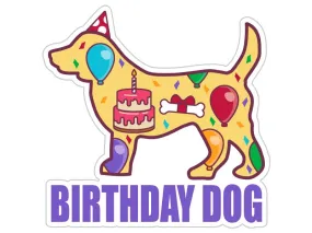 Birthday Dog Sticker Pack