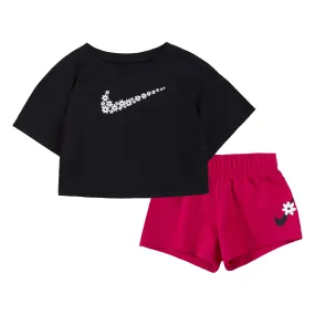 Black and Pink T-Shirt with Shorts Kit