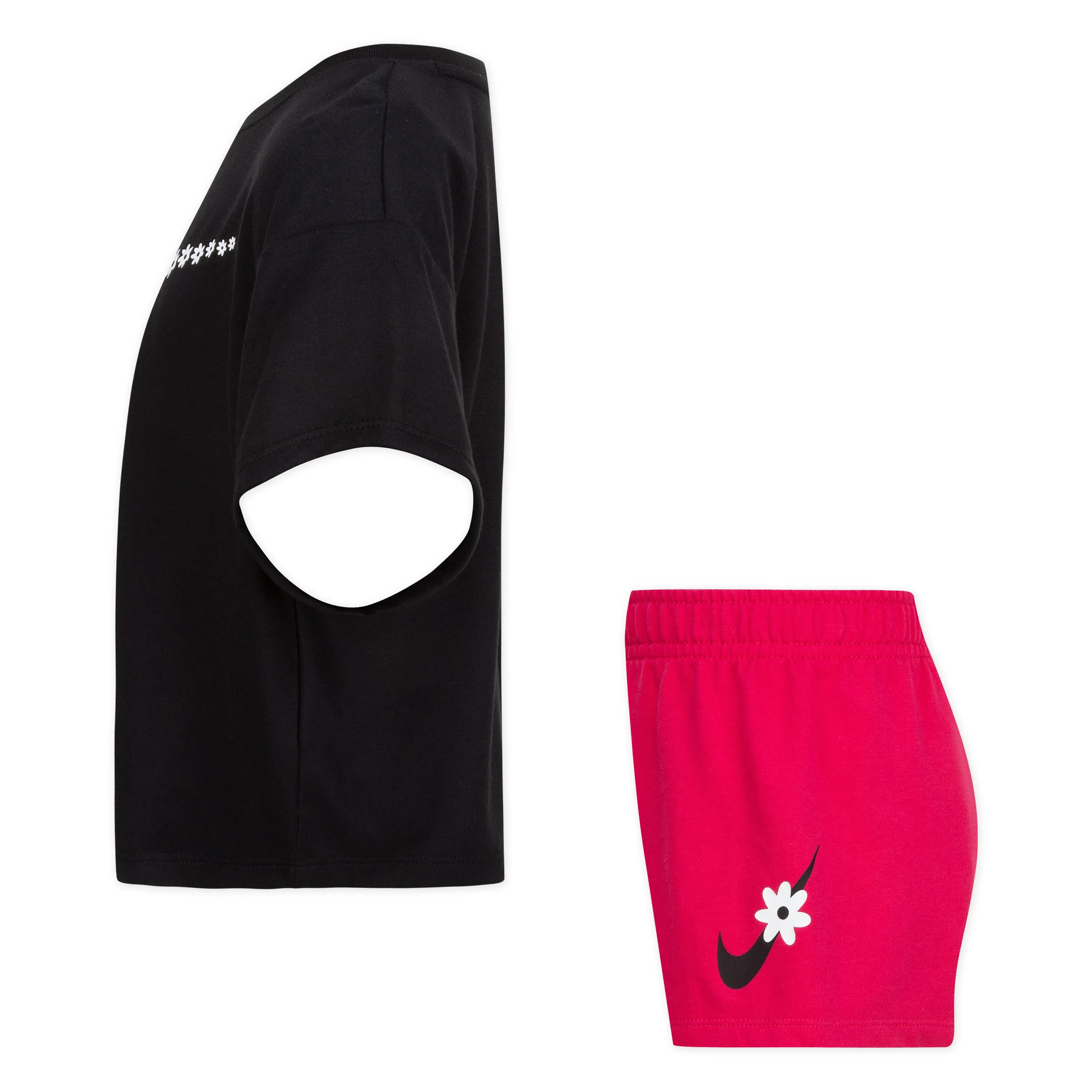 Black and Pink T-Shirt with Shorts Kit