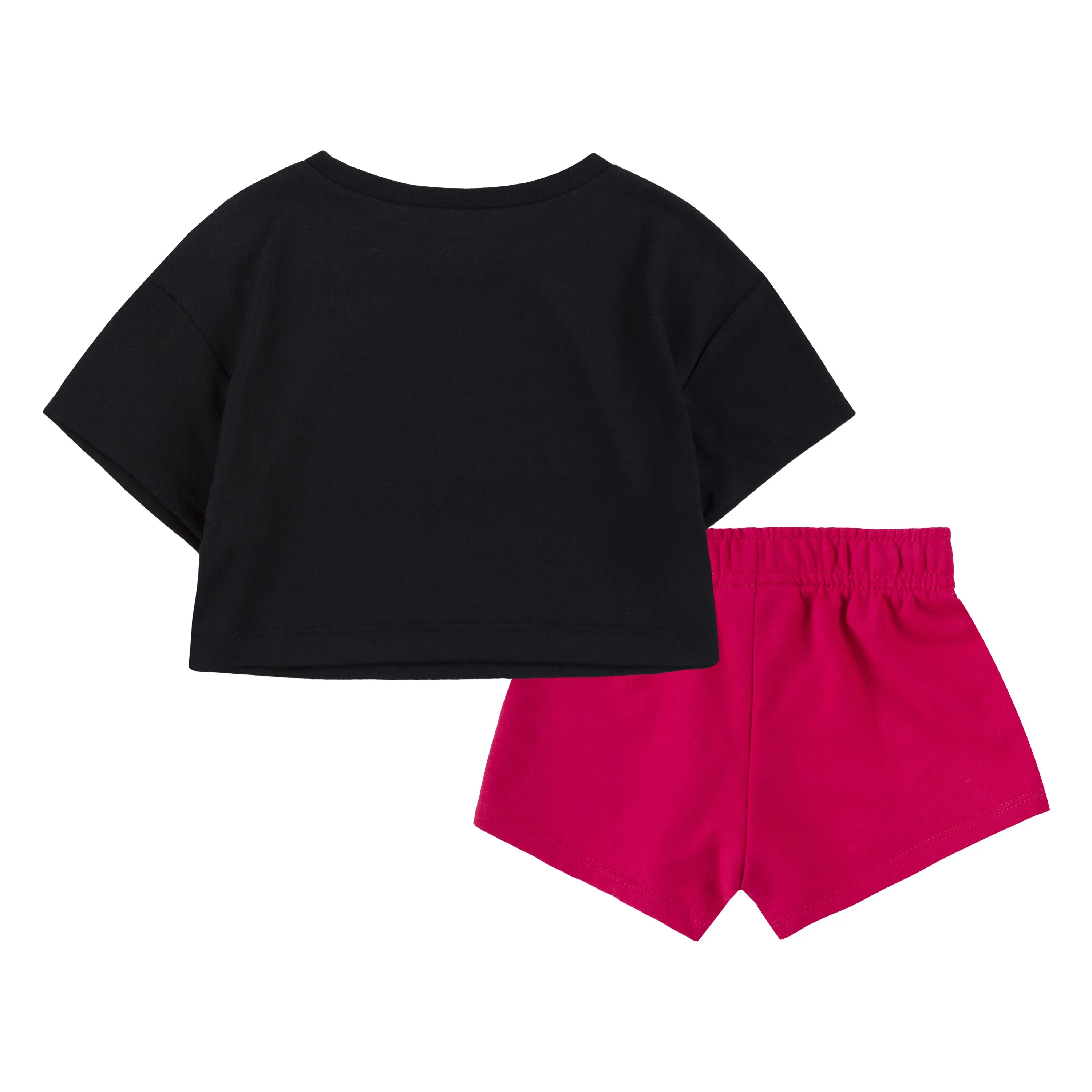 Black and Pink T-Shirt with Shorts Kit