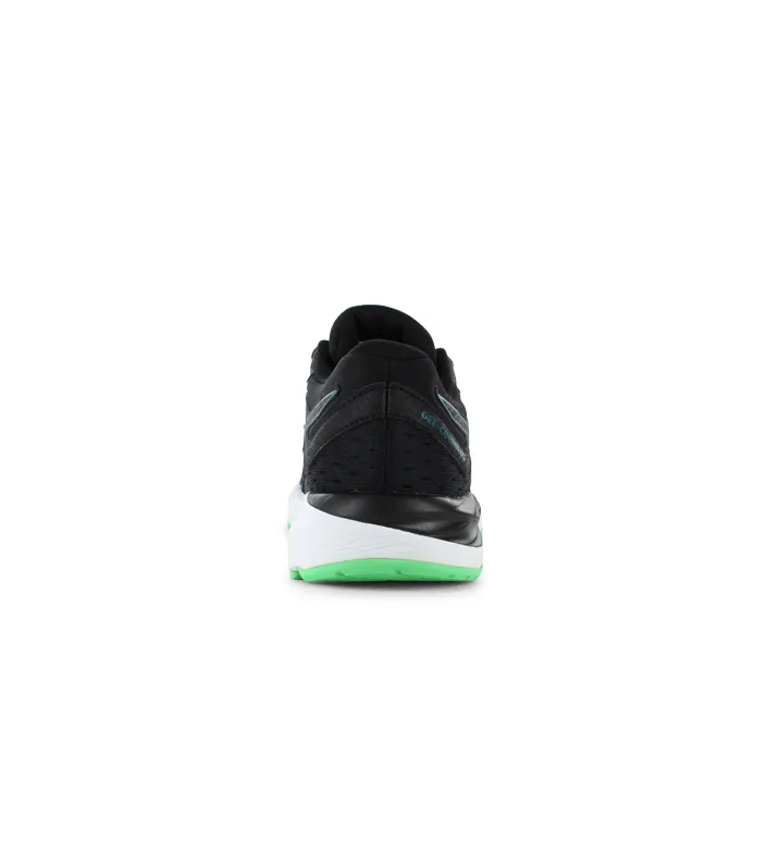 asics Kids Black and Green Gel-Cumulus 20 GS Sneakers