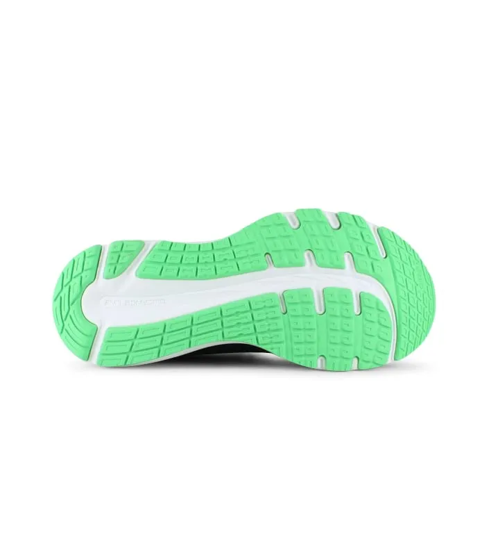 asics Kids Black and Green Gel-Cumulus 20 GS Sneakers