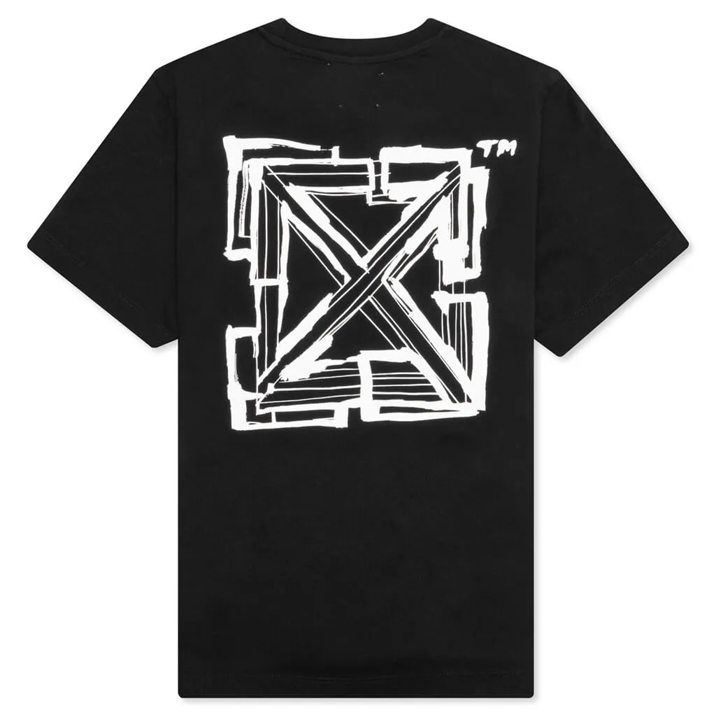 Black and White Kids Tee with Together Theme