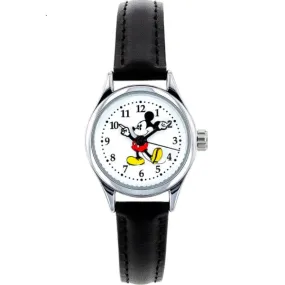 Black Petite Mickey Mouse Watch by Disney