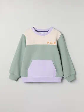 Block Colour Kids Sweatshirt