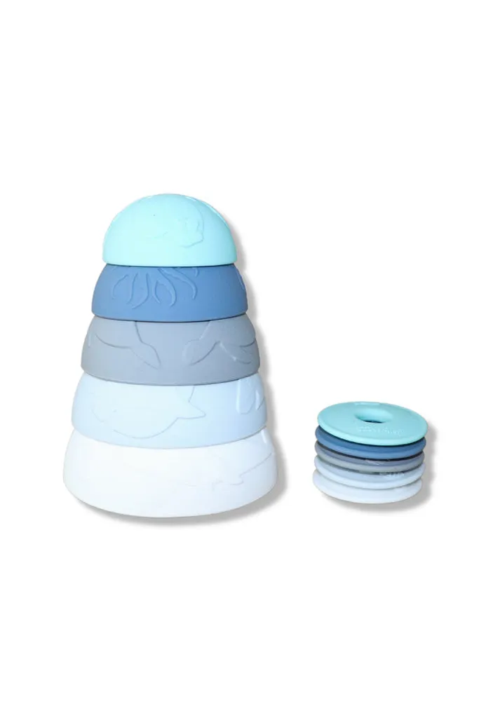 5-Pack Ocean Themed Stacking Cups