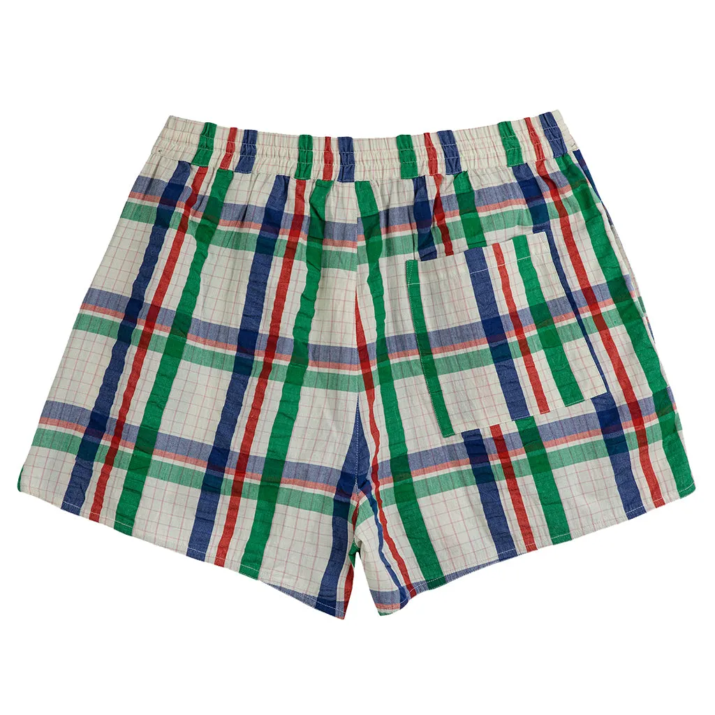 Bobo Choses Woman Madras Check Shorts - Multicolour.