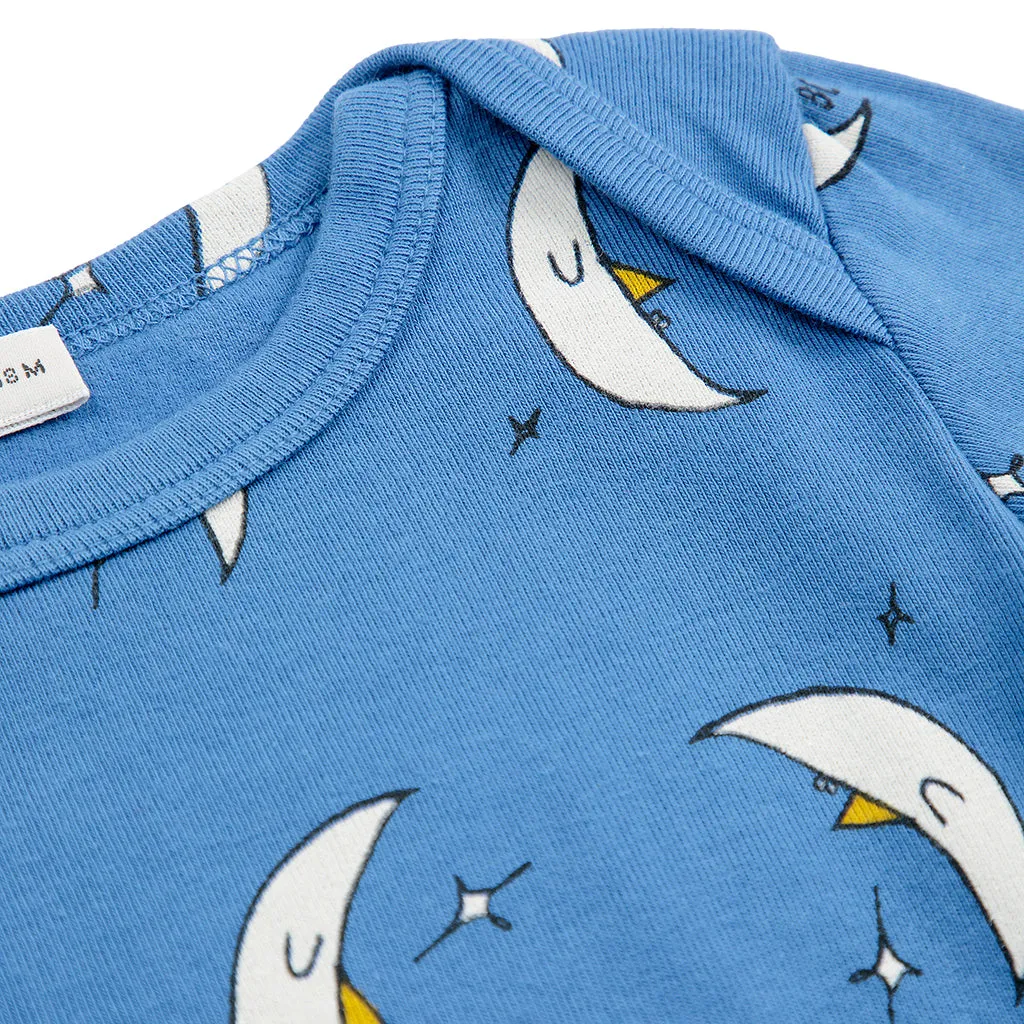 Baby Beneath The Moon Blue Bodysuit by Bobo Choses