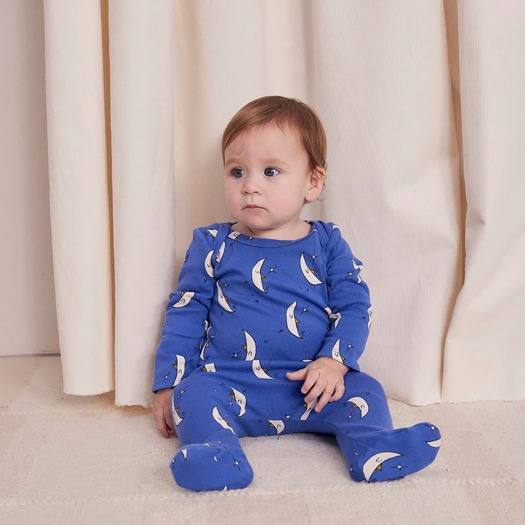 Baby Beneath The Moon Blue Bodysuit by Bobo Choses