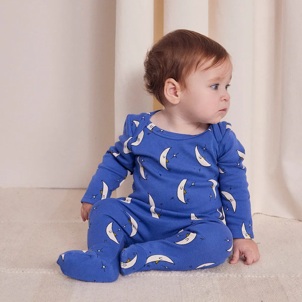 Baby Beneath The Moon Blue Bodysuit by Bobo Choses