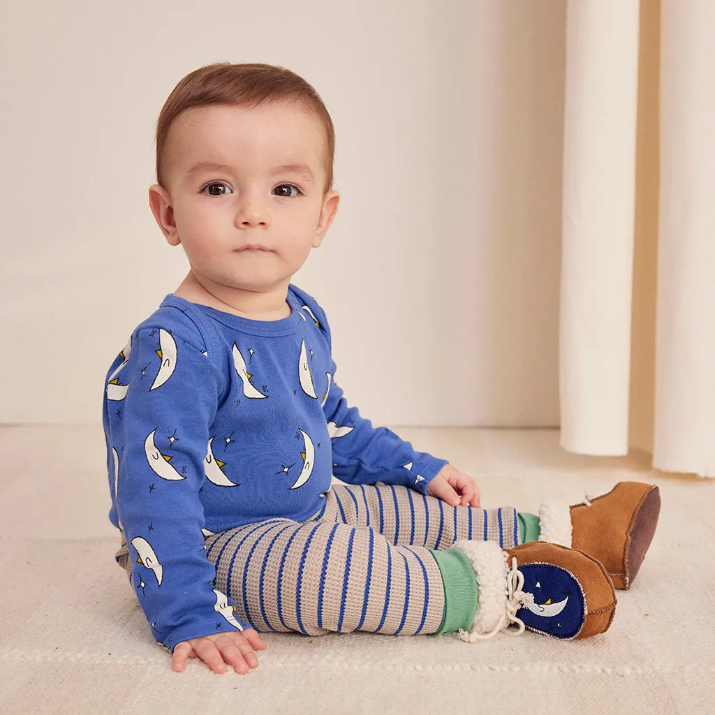 Baby Beneath The Moon Blue Bodysuit by Bobo Choses