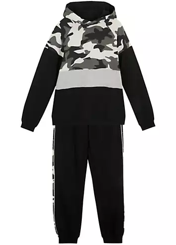 bonprix Kids Camouflage Tracksuit | Grattan