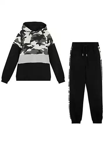 bonprix Kids Camouflage Tracksuit | Grattan