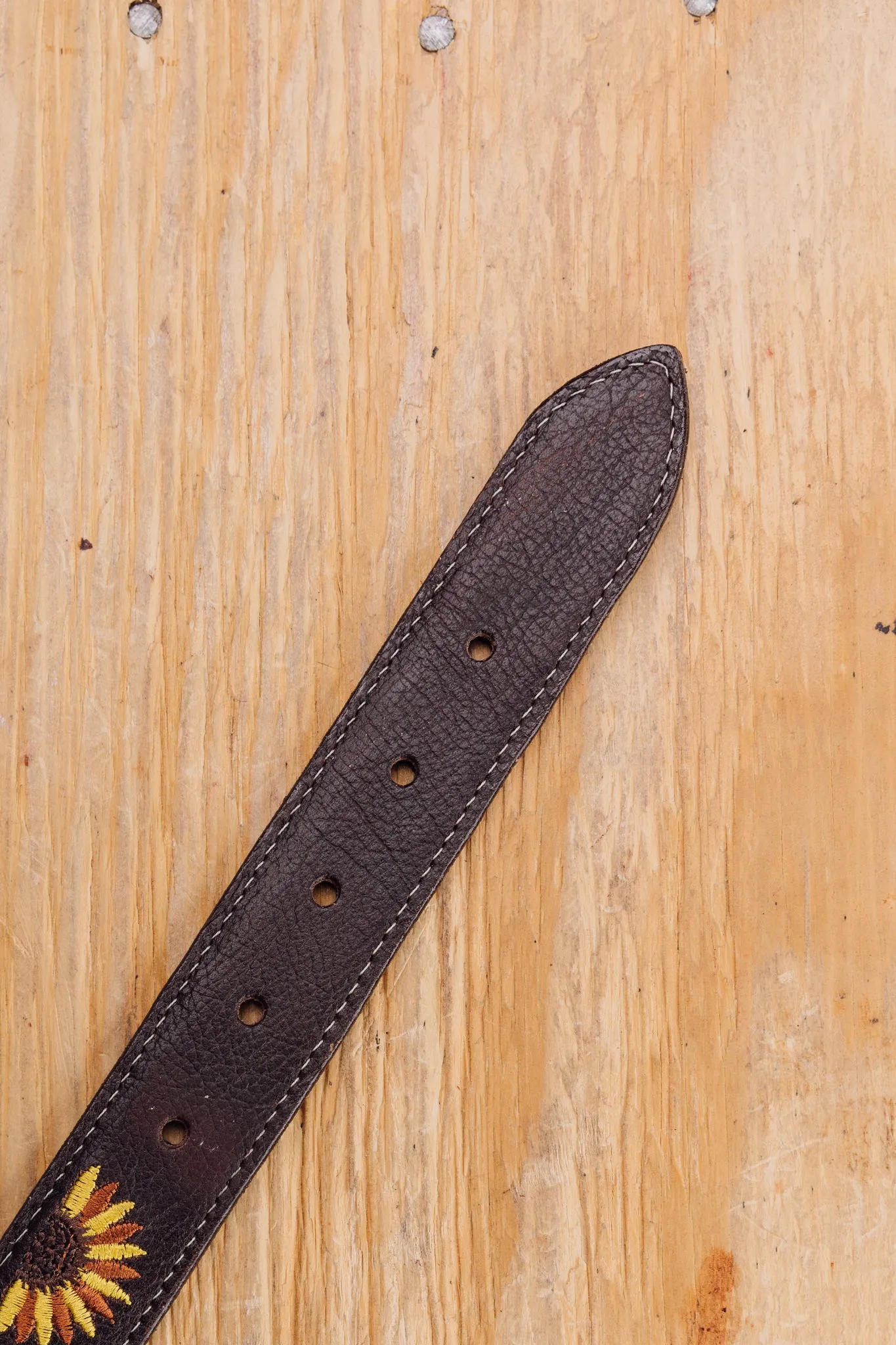 Brown Sunflower Kids Belt