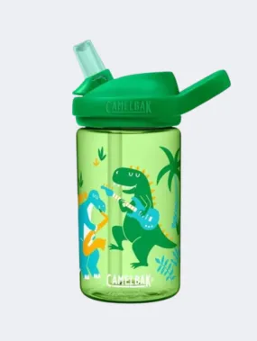 Camelbak Eddy Plus 14 Oz Dino Band Kids Lifestyle Water Bottle Green/Blue/Orange