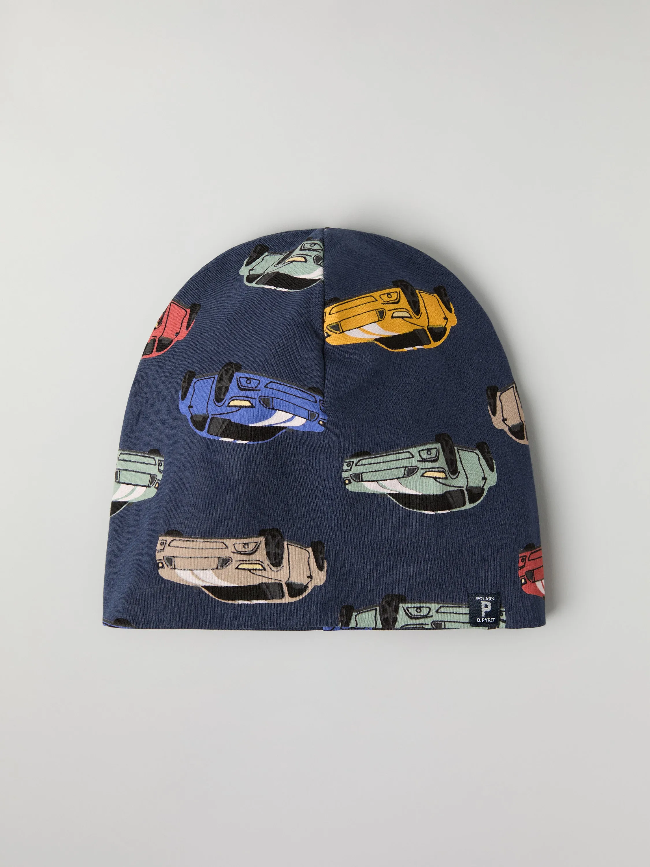 Car Print Kids Beanie Hat