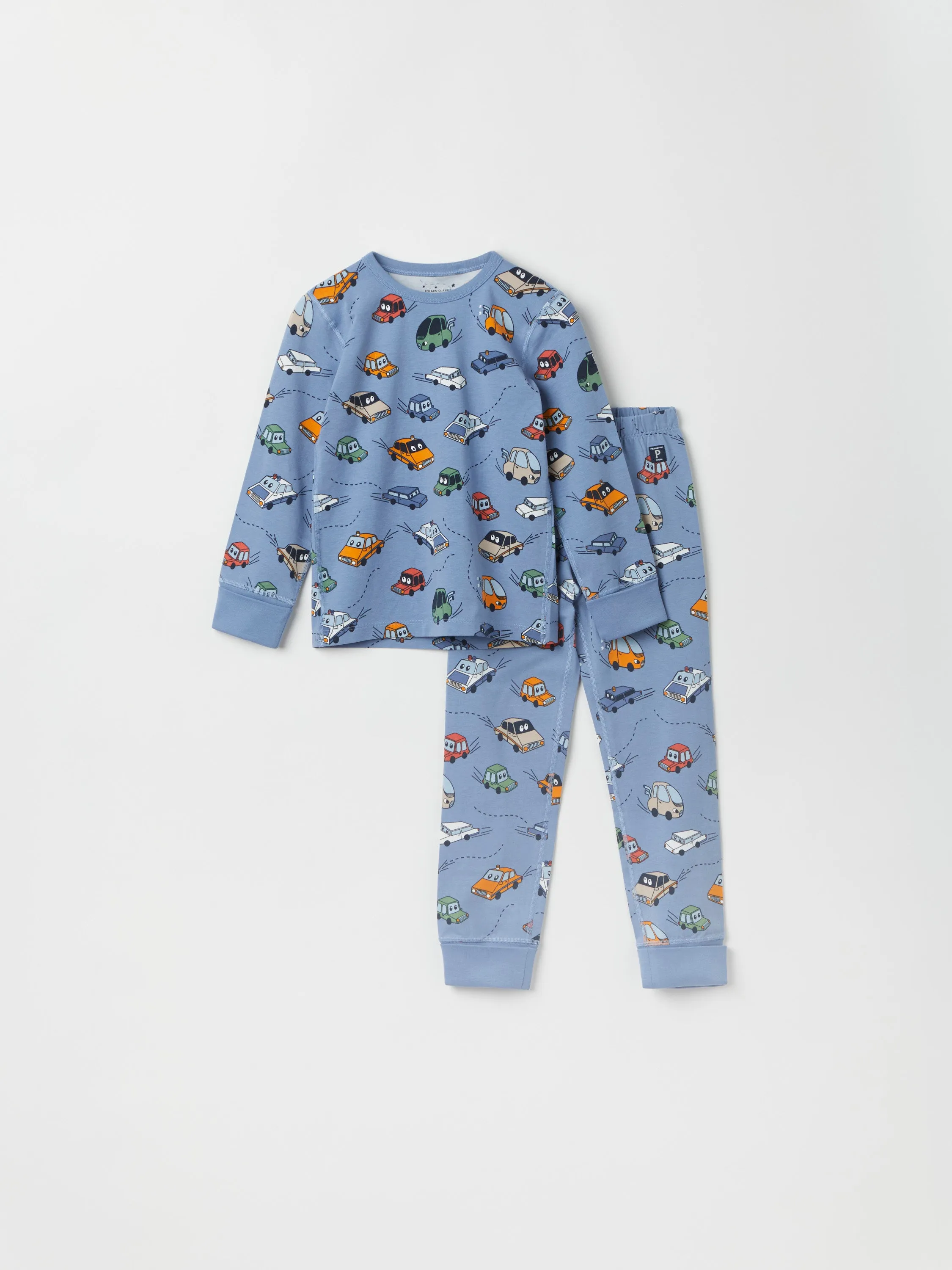 Car Print Kids Pyjamas