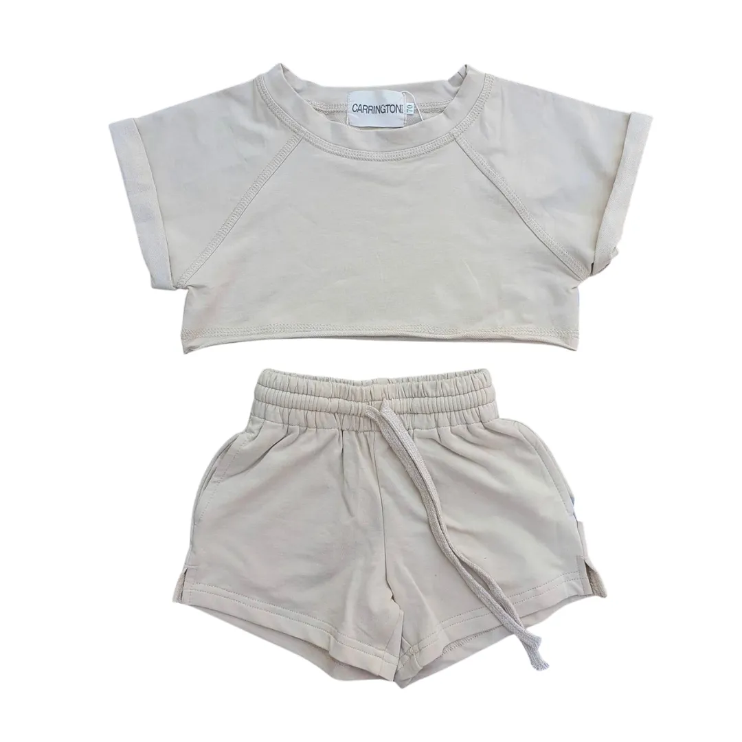 Carrington Kids - Crop Set | Beige