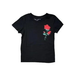 Carrington Kids - Rose Tee Black