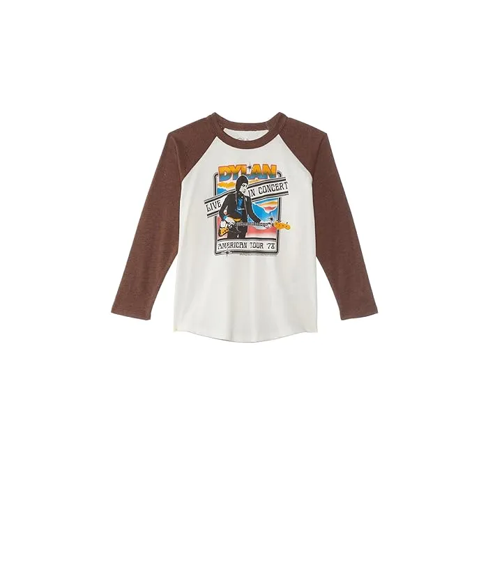 Chaser Kids Bob Dylan - Live in Concert Raglan Tee (Toddler/Little Kids)