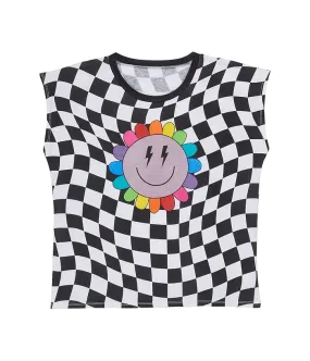 Chaser Kids Checkered Rainbow Daisy (Toddler/Little Kids)