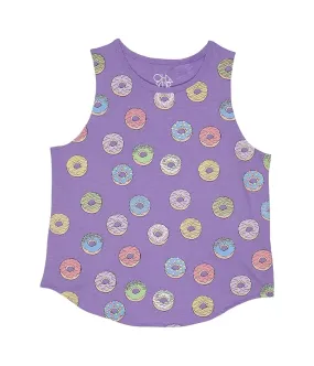 Chaser Kids Donut Bliss Vintage Jersey Muscle Tee (Toddler/Little Kids)