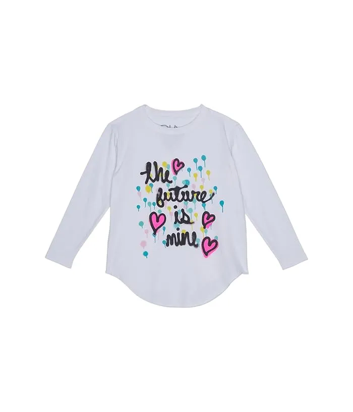 Chaser Kids The Future Is Mine Recycled Cozy Knit Tee (Little Kids/Big Kids)