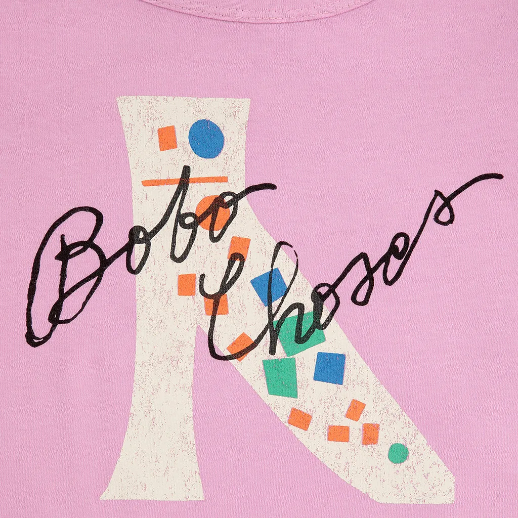 Child Magic Shoe T-shirt in Fuchsia Pink