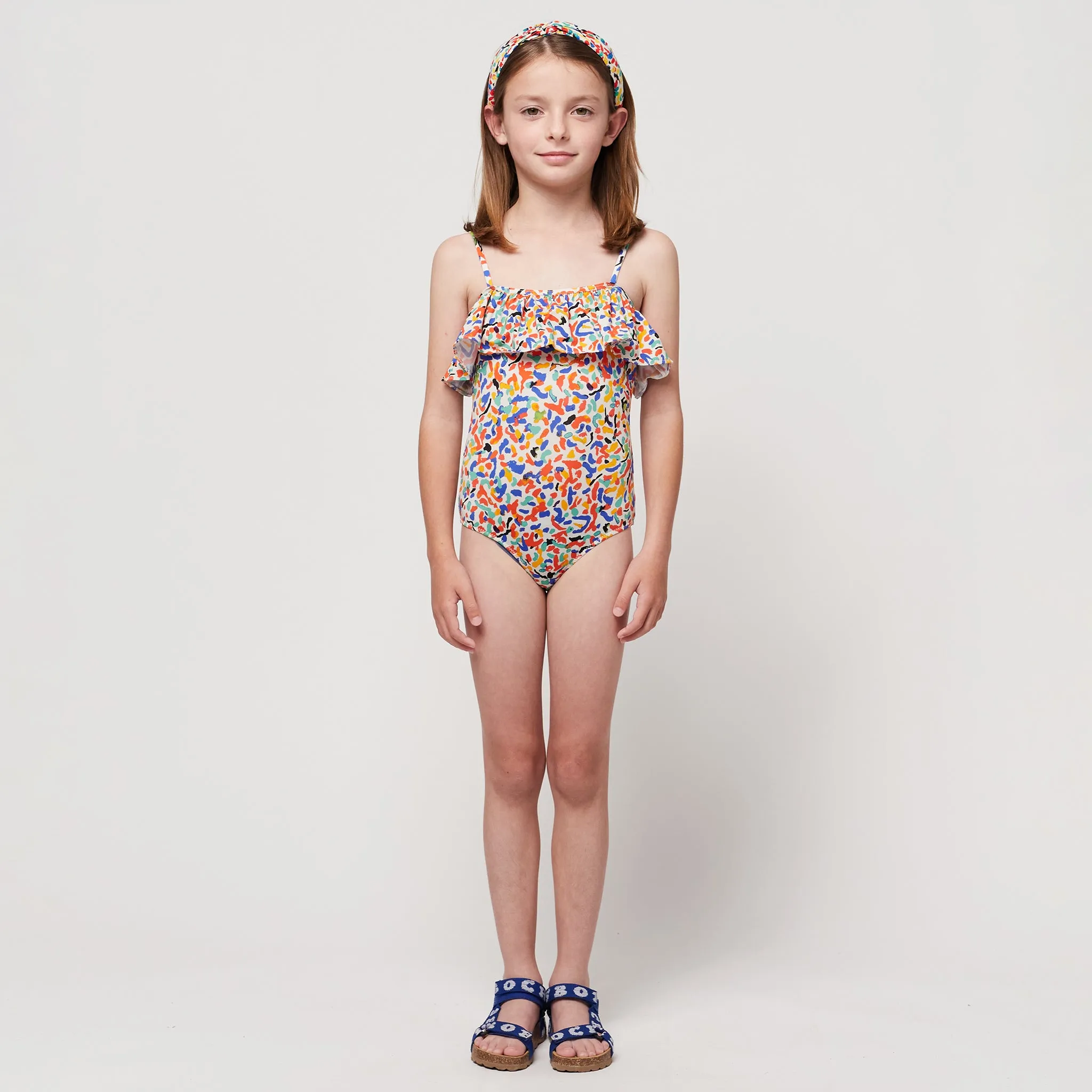 Bobo Choses Child Confetti Flounce Swimsuit