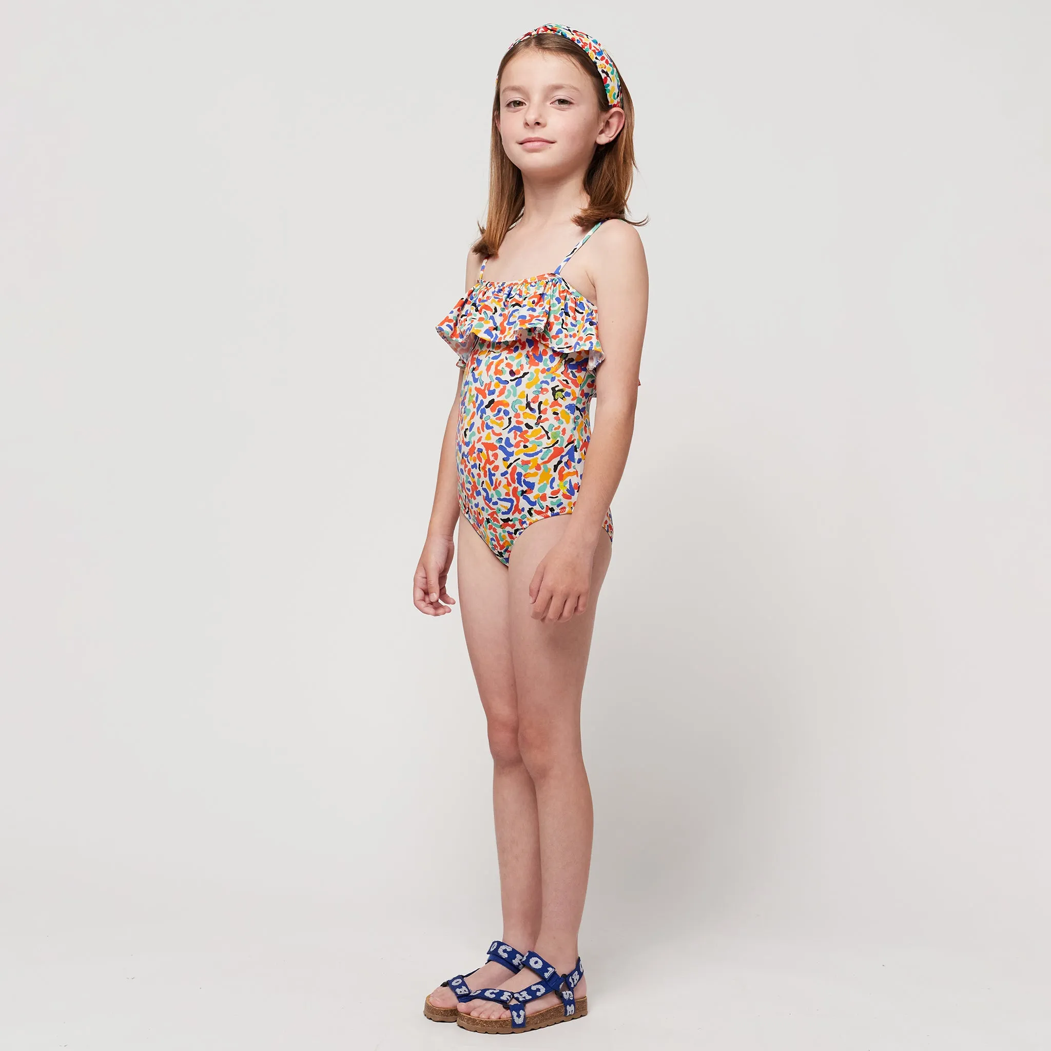 Bobo Choses Child Confetti Flounce Swimsuit