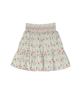 Children's Tiered Patterned Skirt