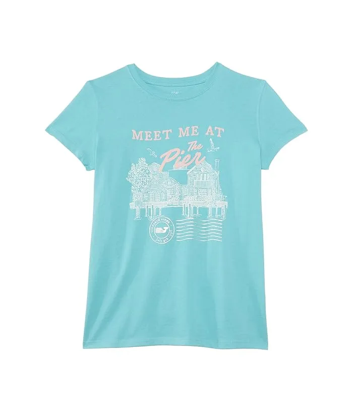 Children's Vineyard Vines Meet Me At Short Sleeve Tee