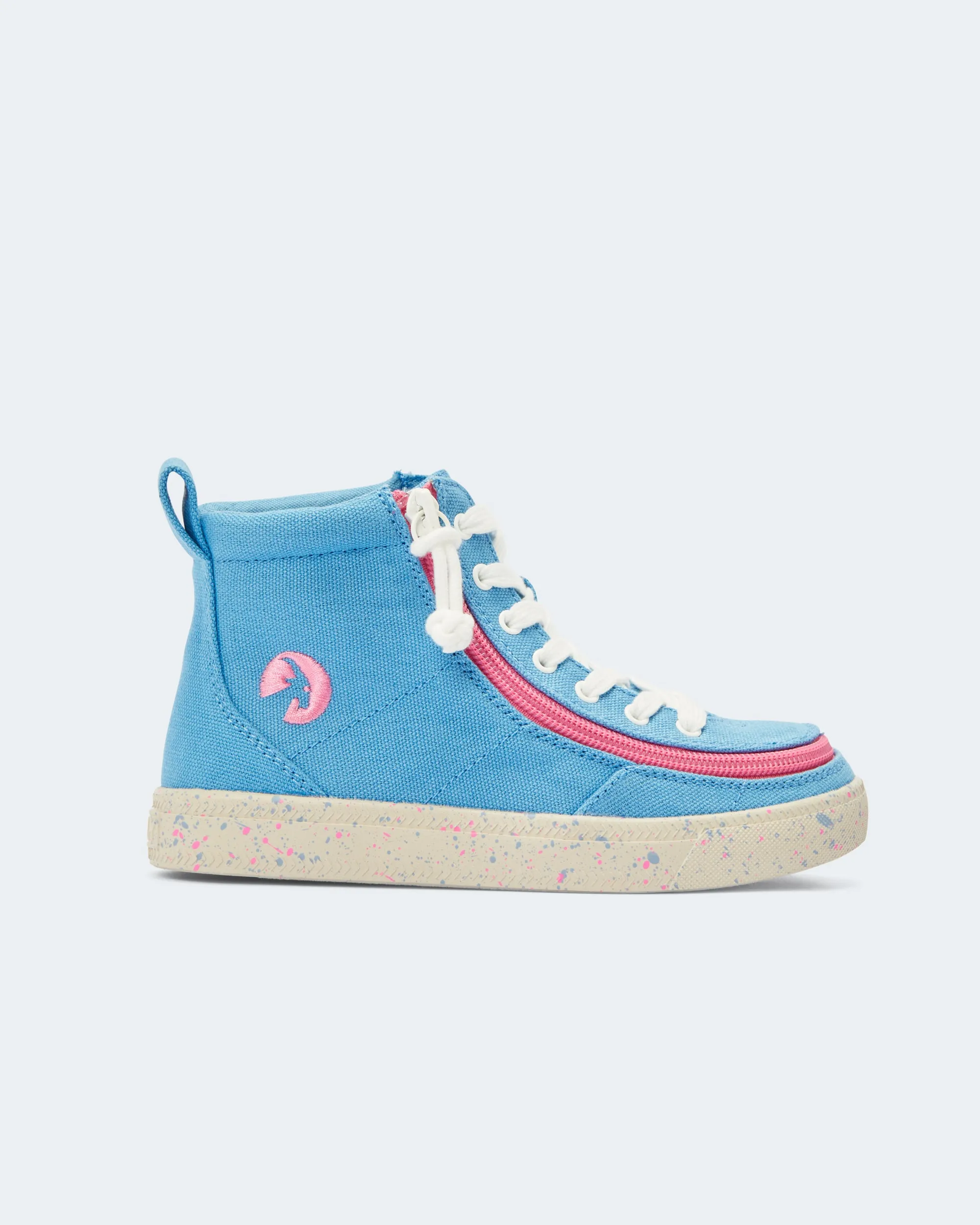 Classic High Top (Kids) - Blue/Pink Speckle