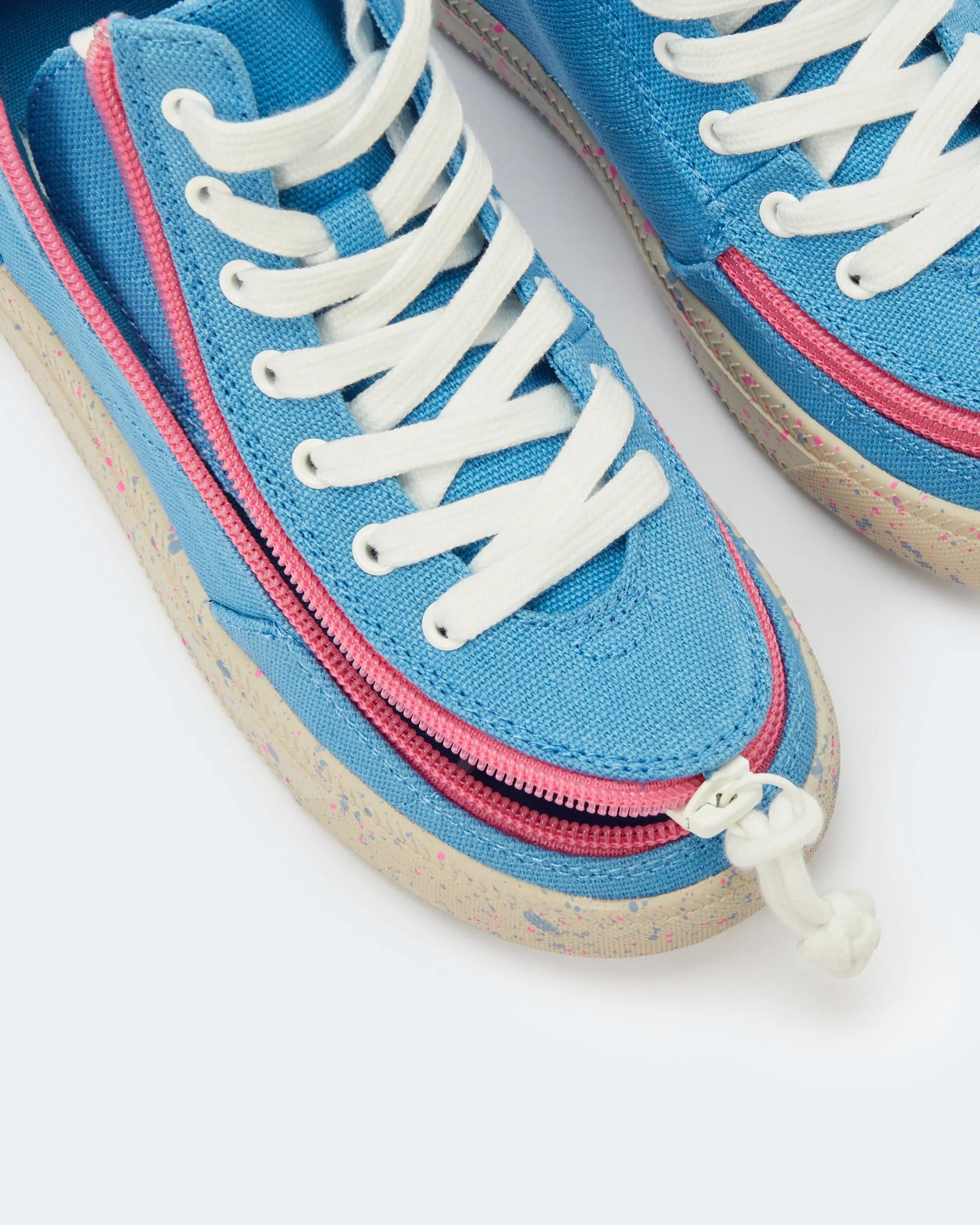 Classic High Top (Kids) - Blue/Pink Speckle