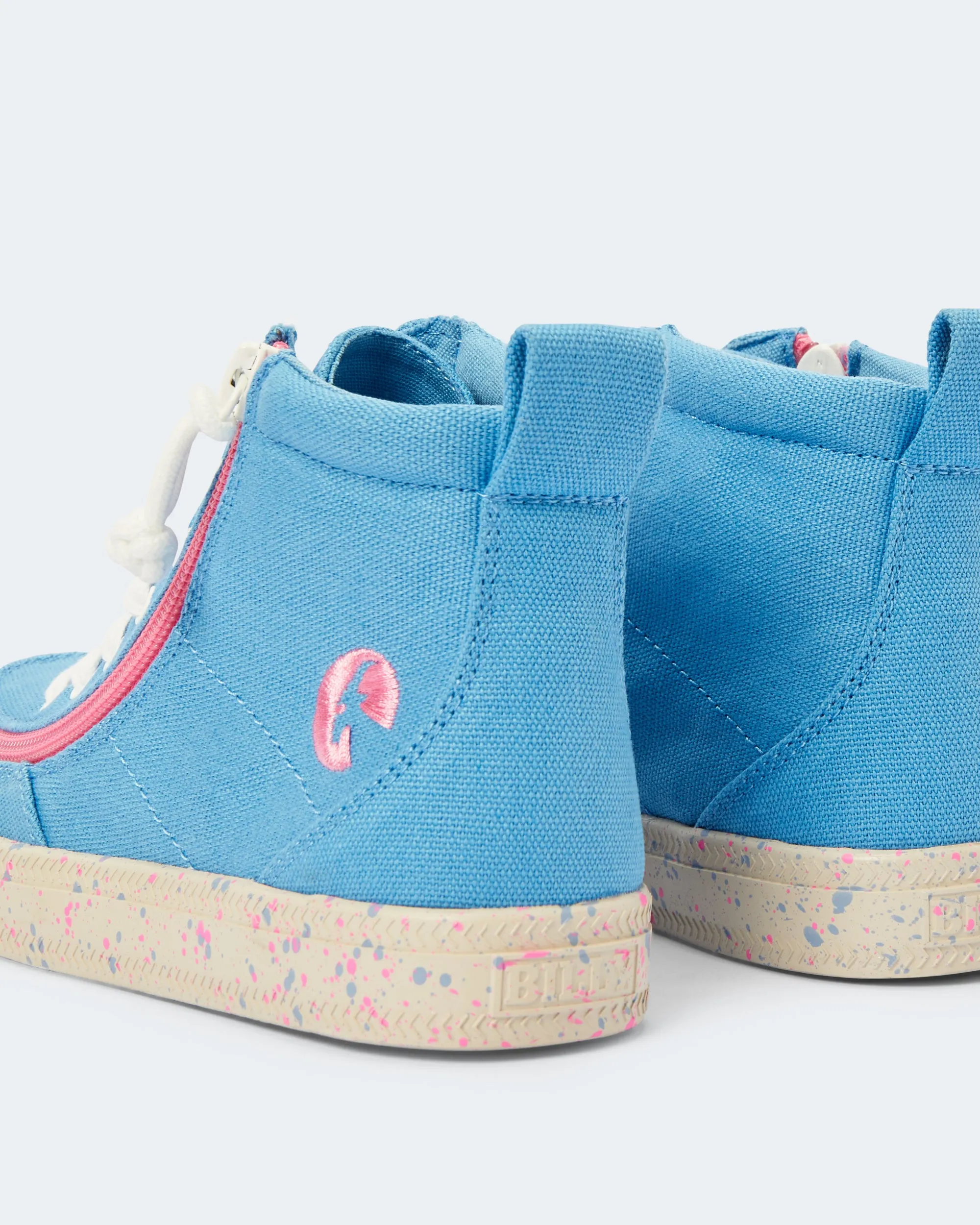 Classic High Top (Kids) - Blue/Pink Speckle