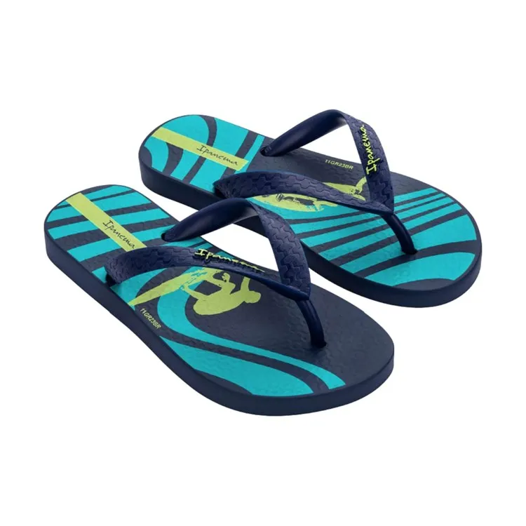 Ipanema Classic XII Kids 83470 Blue Green Flip Flops