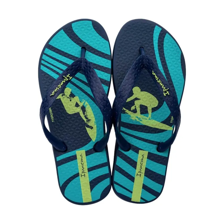 Ipanema Classic XII Kids 83470 Blue Green Flip Flops