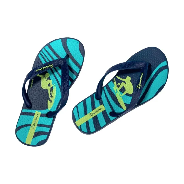 Ipanema Classic XII Kids 83470 Blue Green Flip Flops