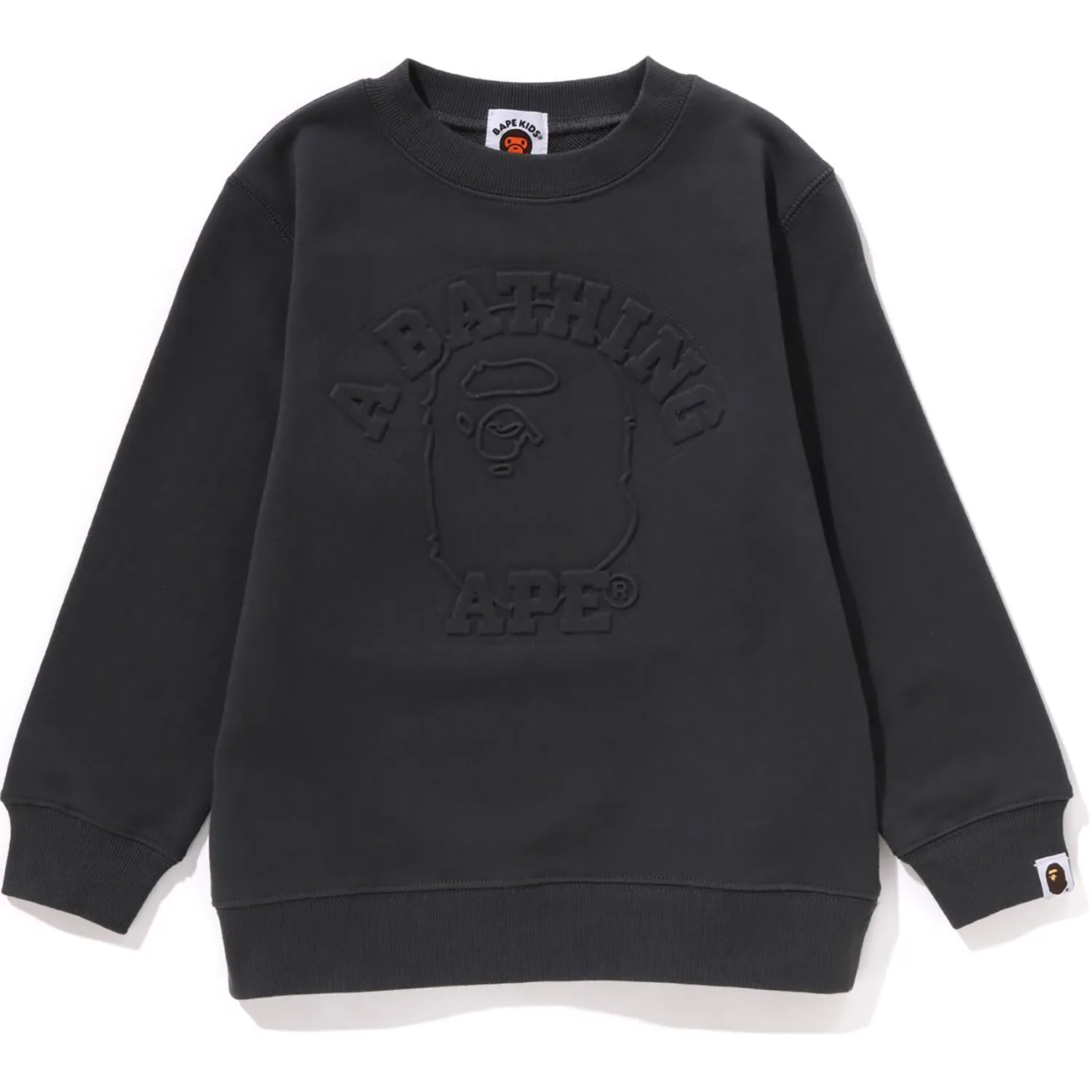 COLLEGE EMBOSSED CREWNECK KIDS