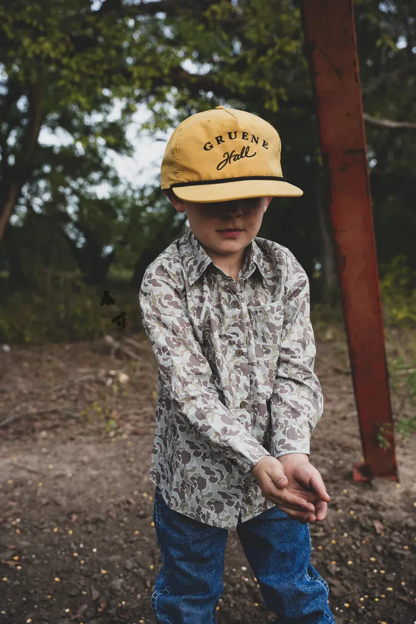 Cowboy Camo Kids Long Sleeve