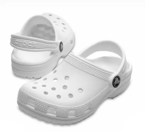 Crocs KIDS CLASSIC CLOG White