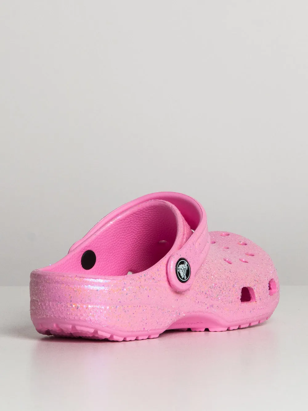 Kids Glitter Classic Clogs