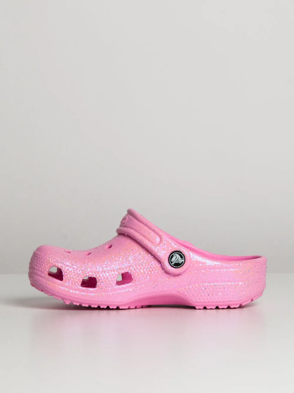 Kids Glitter Classic Clogs