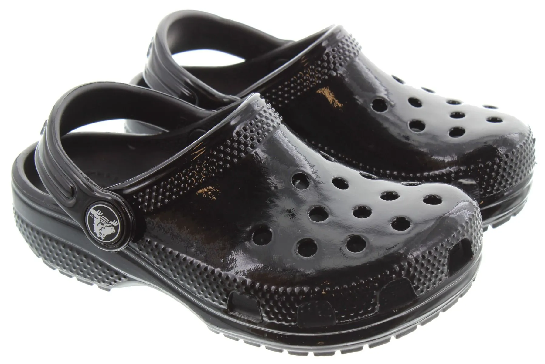 CROCS Kids Shine Clog Crocs In Black