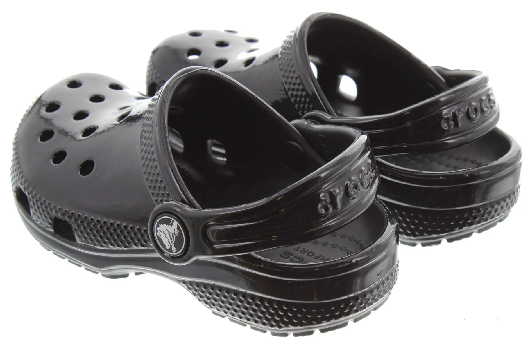 CROCS Kids Shine Clog Crocs In Black